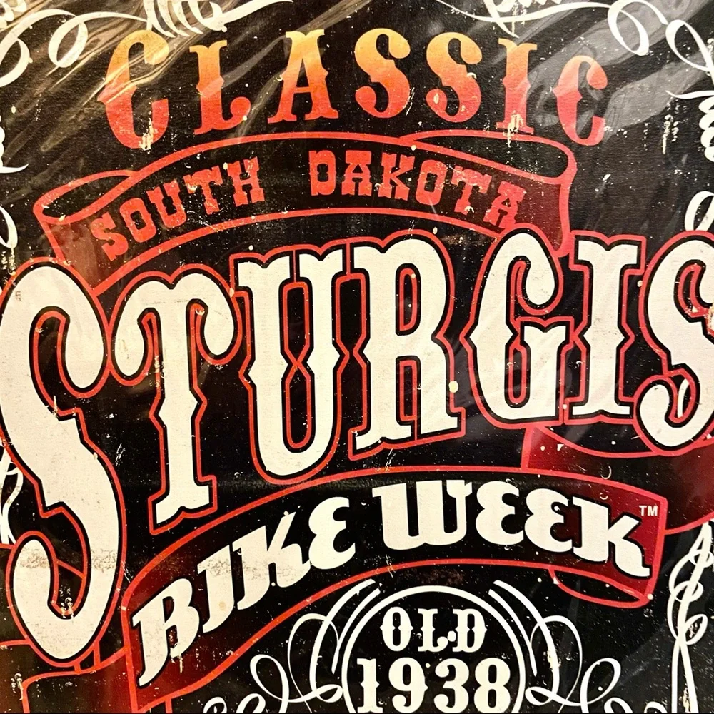 NEW Sturgis Bike Week Motorcycle South Dakota Metal Sign
